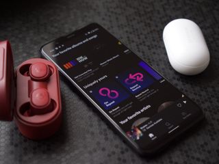 Spotify on the Pixel 4 XL