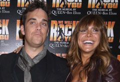 Robbie Williams and Ayda Field - Celebrity News - Marie Claire