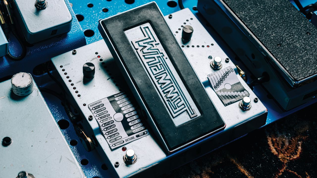 DidTeh Whammy Pedal pictured on Jack White's pedalboard