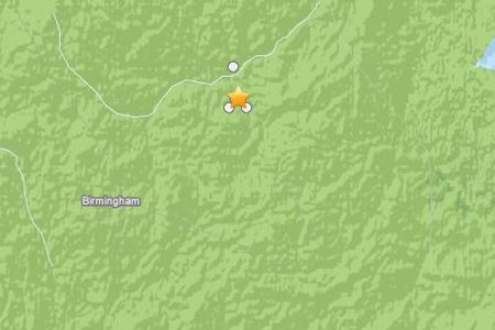 earthquake map