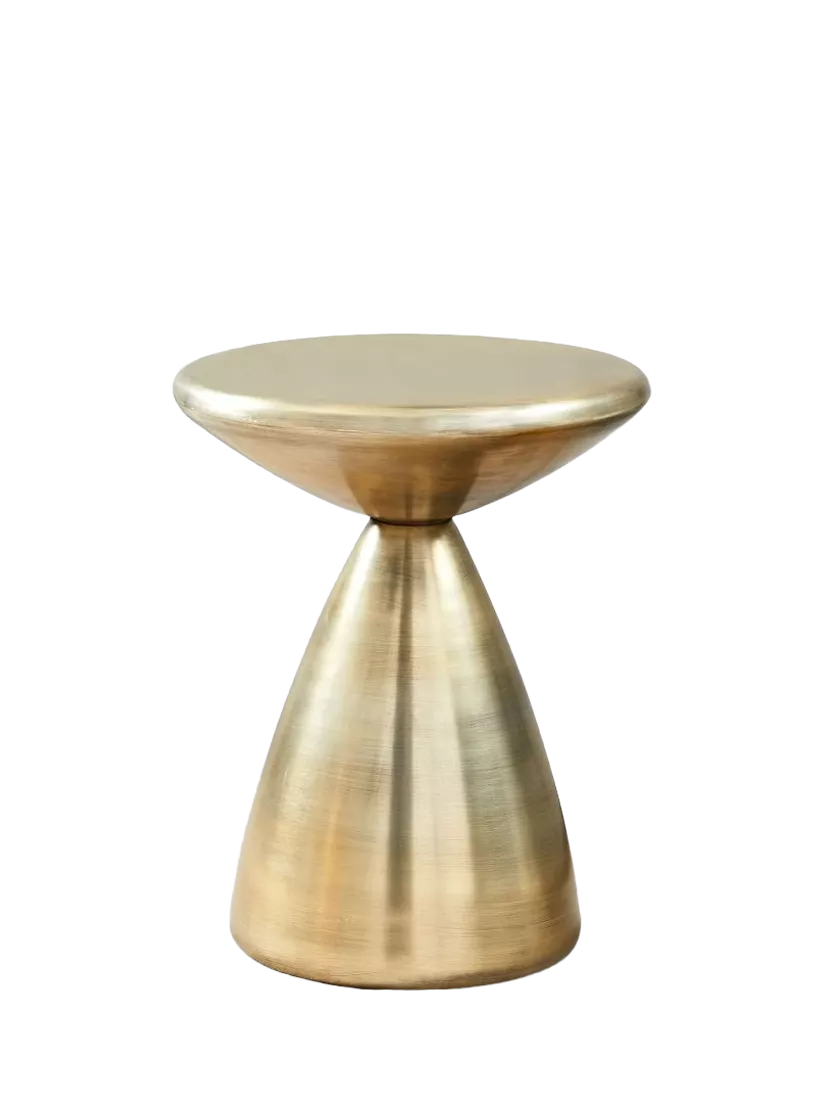 West Elm Cosmo Side Table, Antique Brass