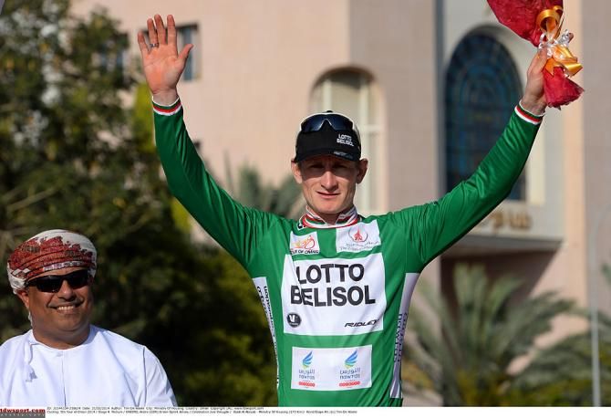 Sprint jersey leader Andre Greipel