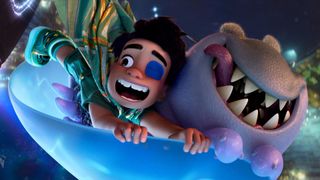 Screenshots from Elio, an animated sci-fi movie from Disney & Pixar.