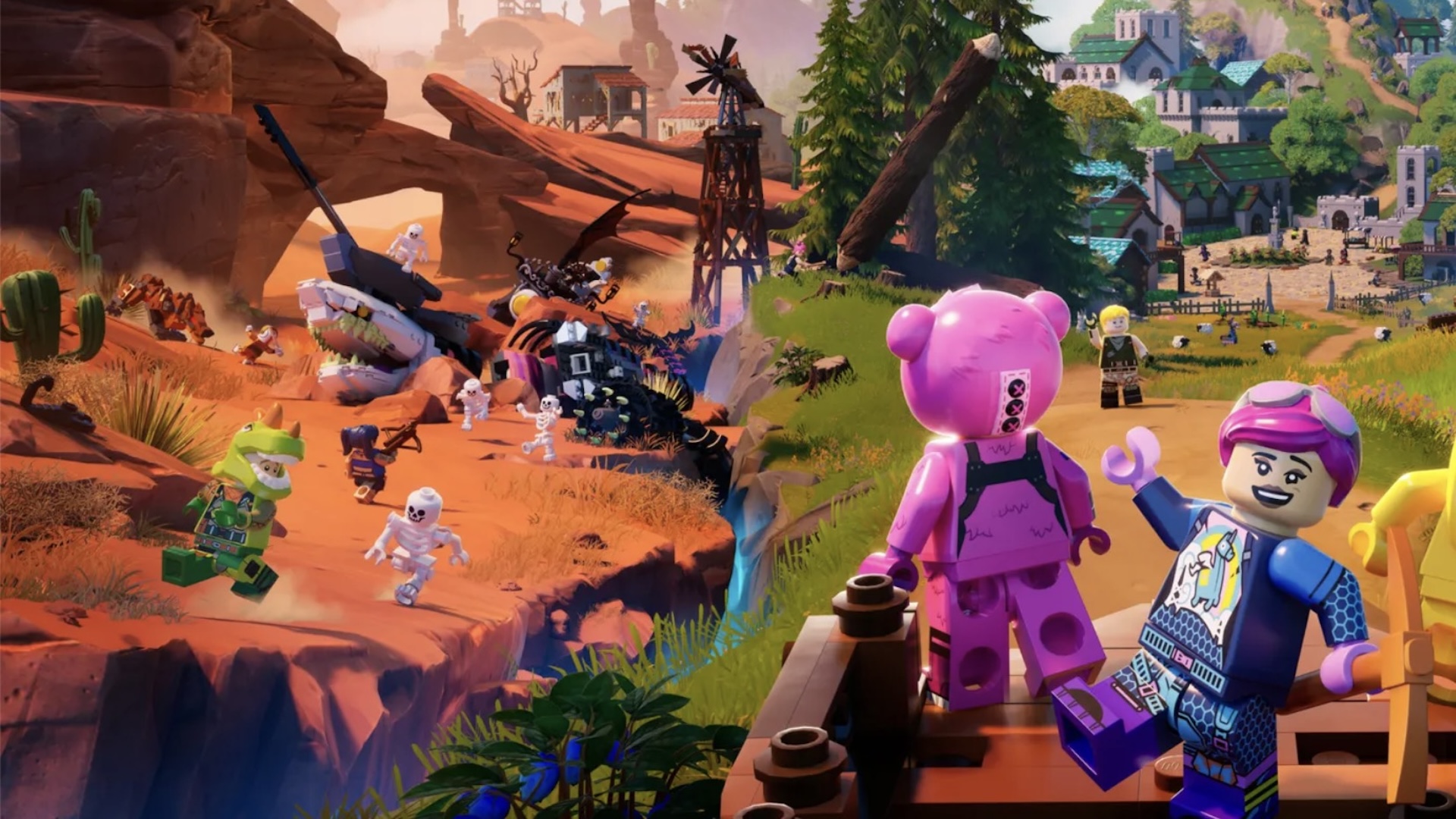 A look at Lego Fortnite's open-world
