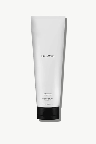 Lolavie conditioner on a white background