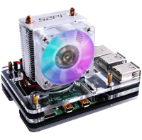 GeeekPi Raspberry Pi 4 Case with ICE Tower Cooler CPU Cooling Fan:&nbsp;was $21, now $17 at Amazon