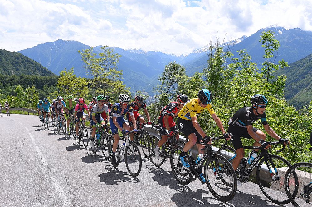 Chris Froome (Sky) on stage 6 of the Criterium du Dauphine