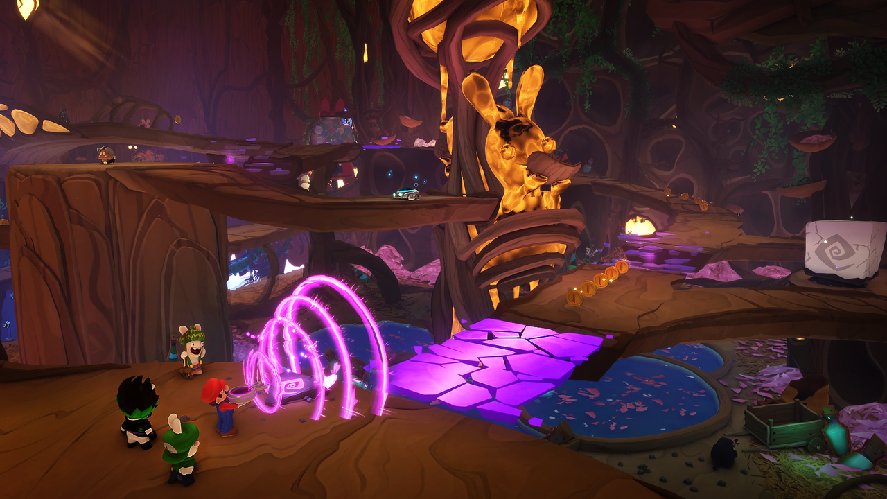 Beep-0 sonar ability in Mario + Rabbids Sparks of Hope