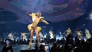 "LADY GAGA ENIGMA" Performs At Park MGM Las Vegas - New Year's Eve