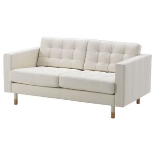A white sofa