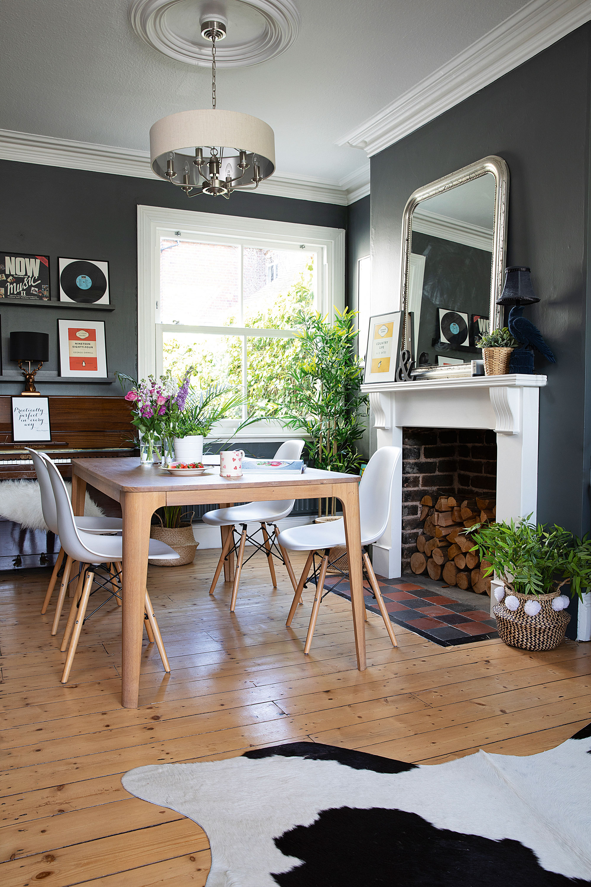 To celebrate the original features of their Victorian terrace, Karla and Andy have created a modern family home with plenty of period character