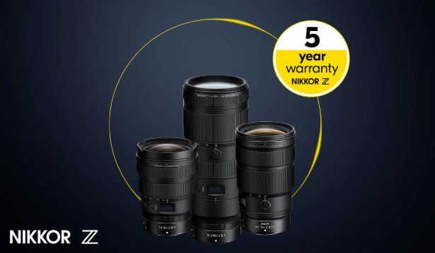 Nikon Z Lenses Get Extended Five-Year Warranty in Europe