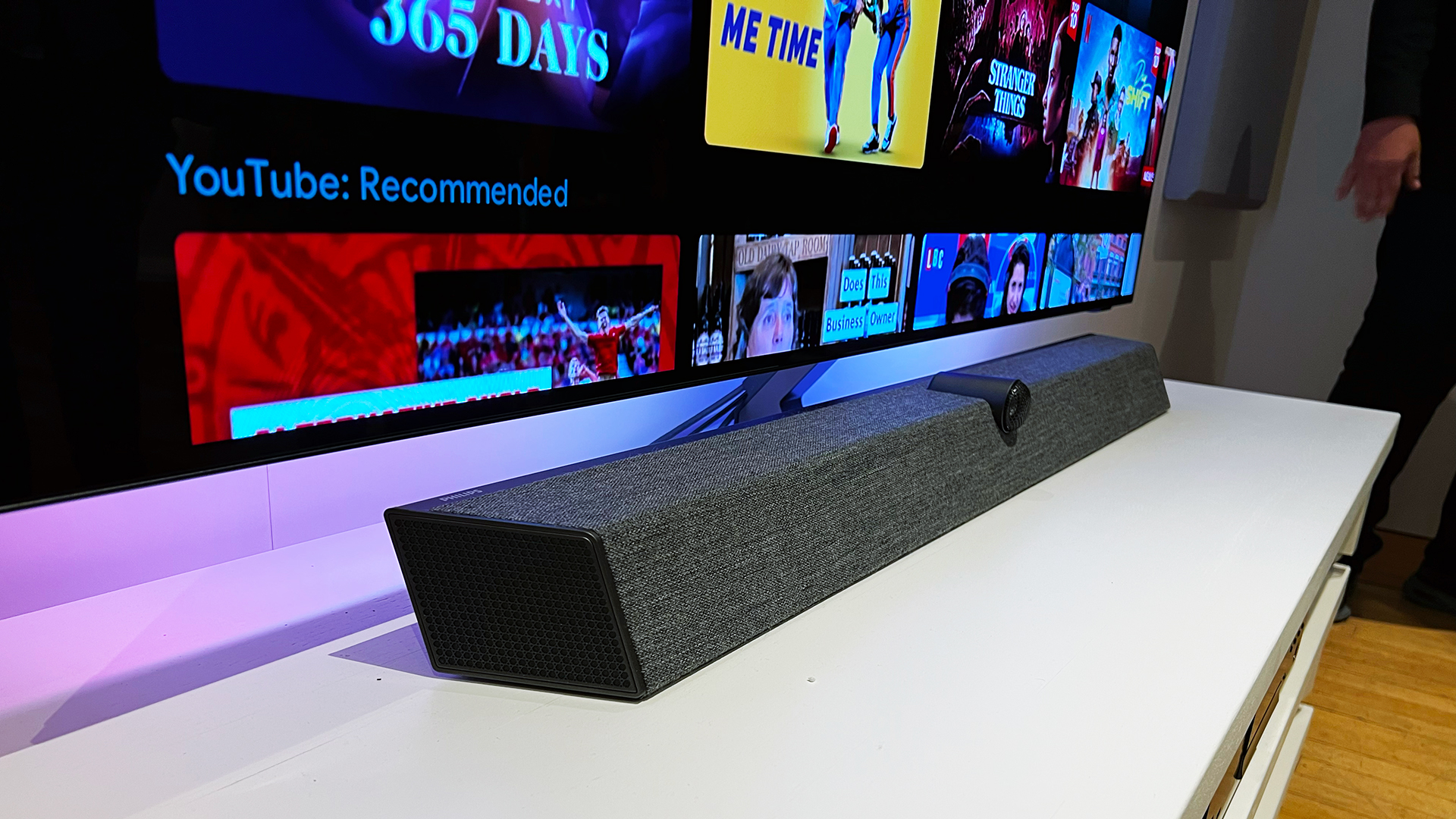 Sistema de altavoces para televisores Philips OLED