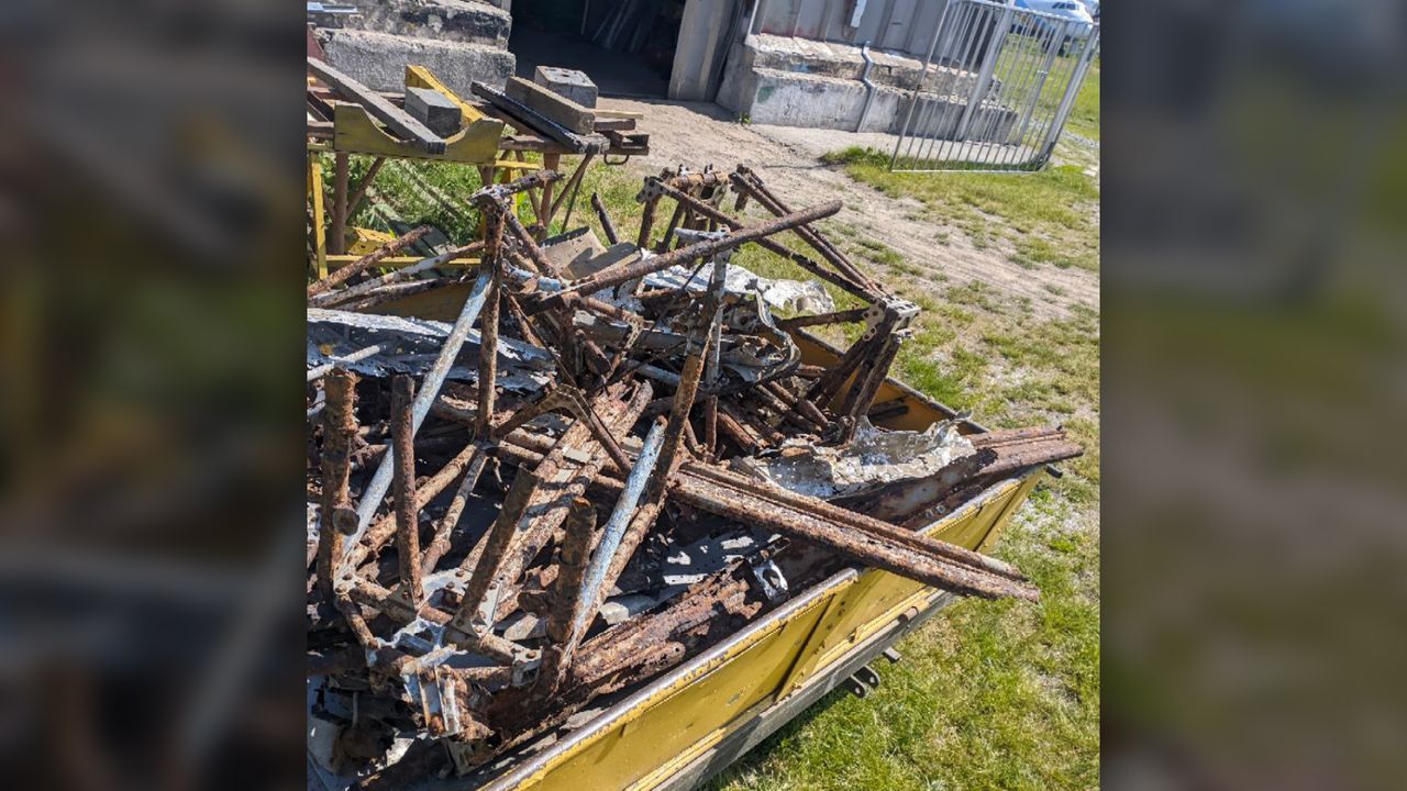 The wrecks recovered from the forest ravine near Kiev will now be preserved and go on display in the city's Oleg Antonov State Aviation Museum.