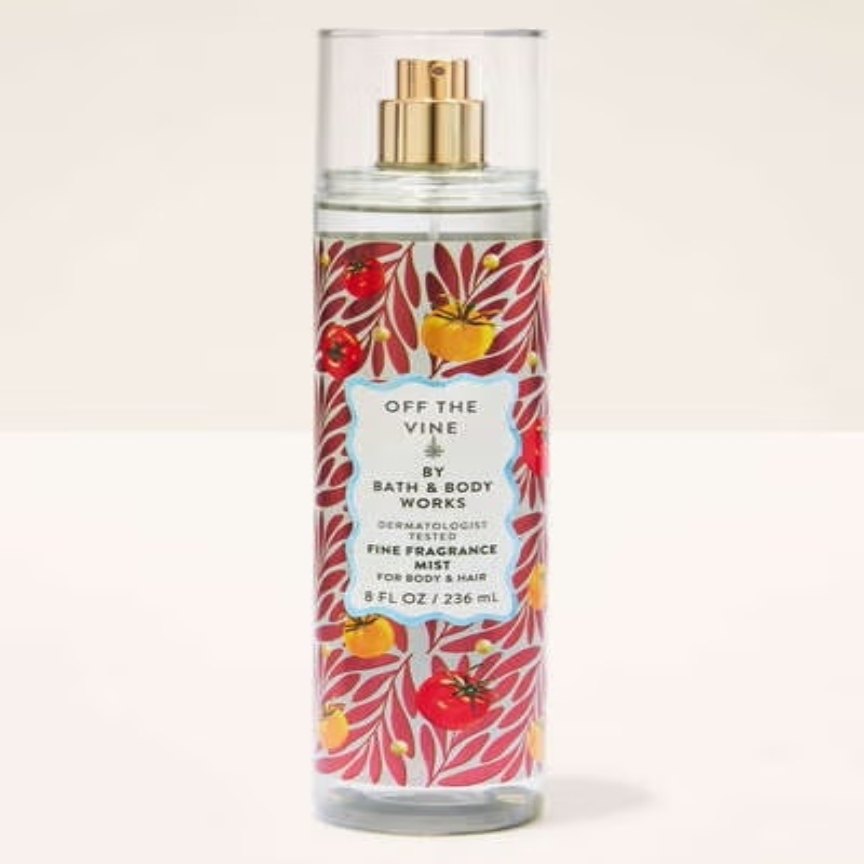 Bath and Body Works off the vine body spray