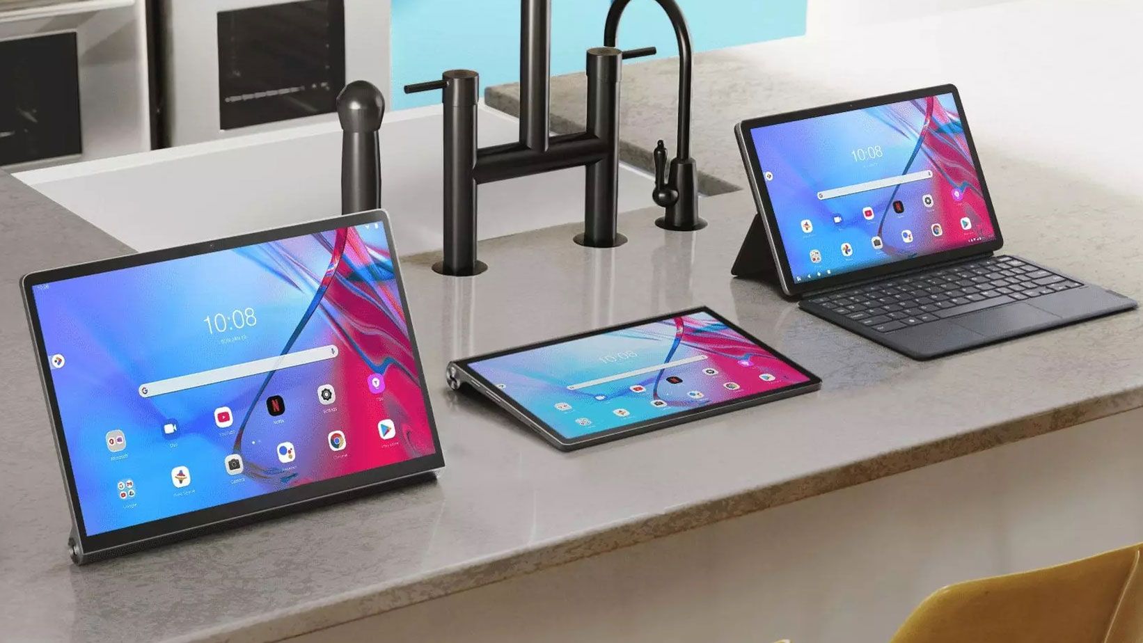 Lenovo has five new Android tablets including a huge iPad Pro rival