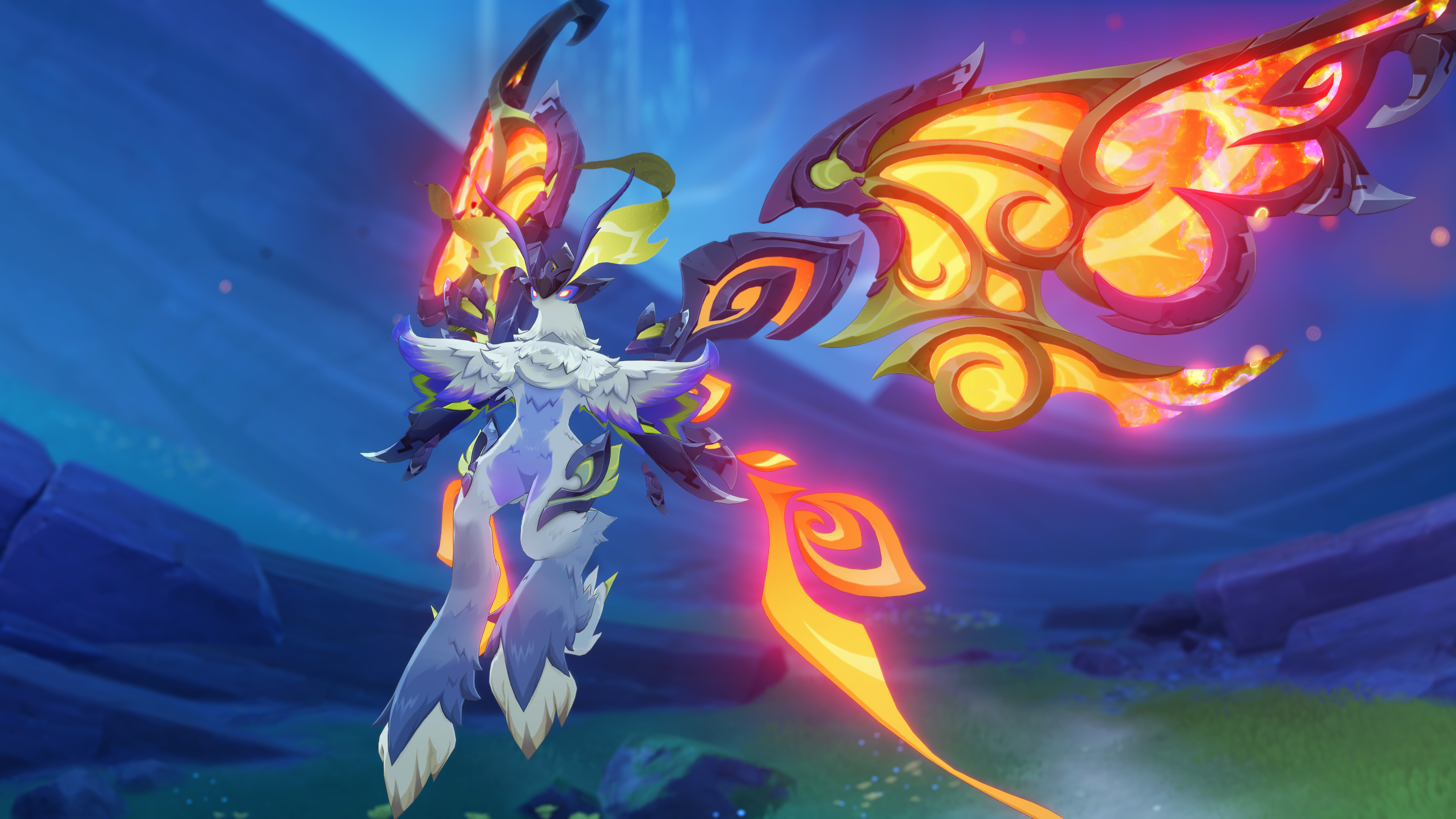 New Radiant Moonfly boss in Genshin Impact