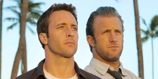 Alex O'Laughin and Scott Caan on Hawaii Five-0