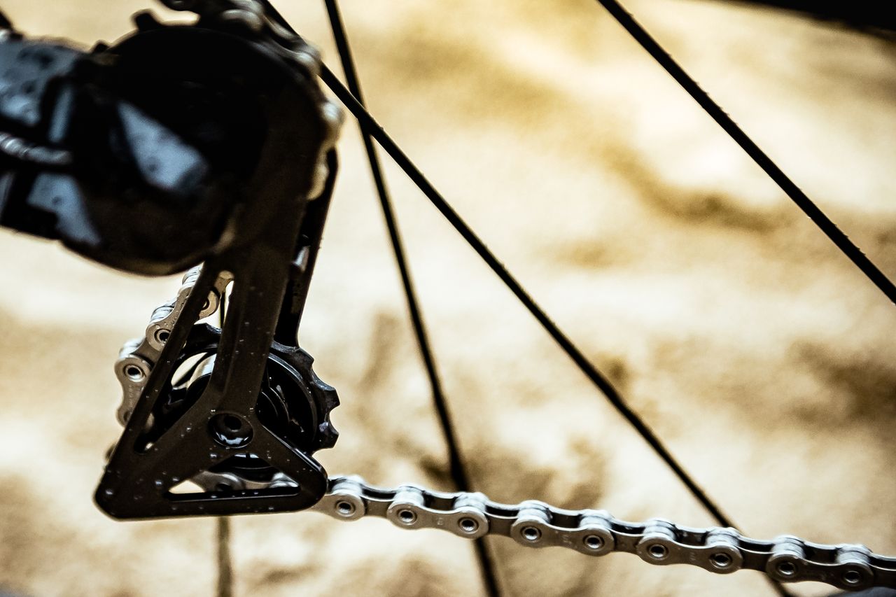 Mathieu van der Poel's cyclo-cross bike