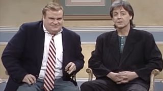 Chris Farley and Paul McCartney on SNL