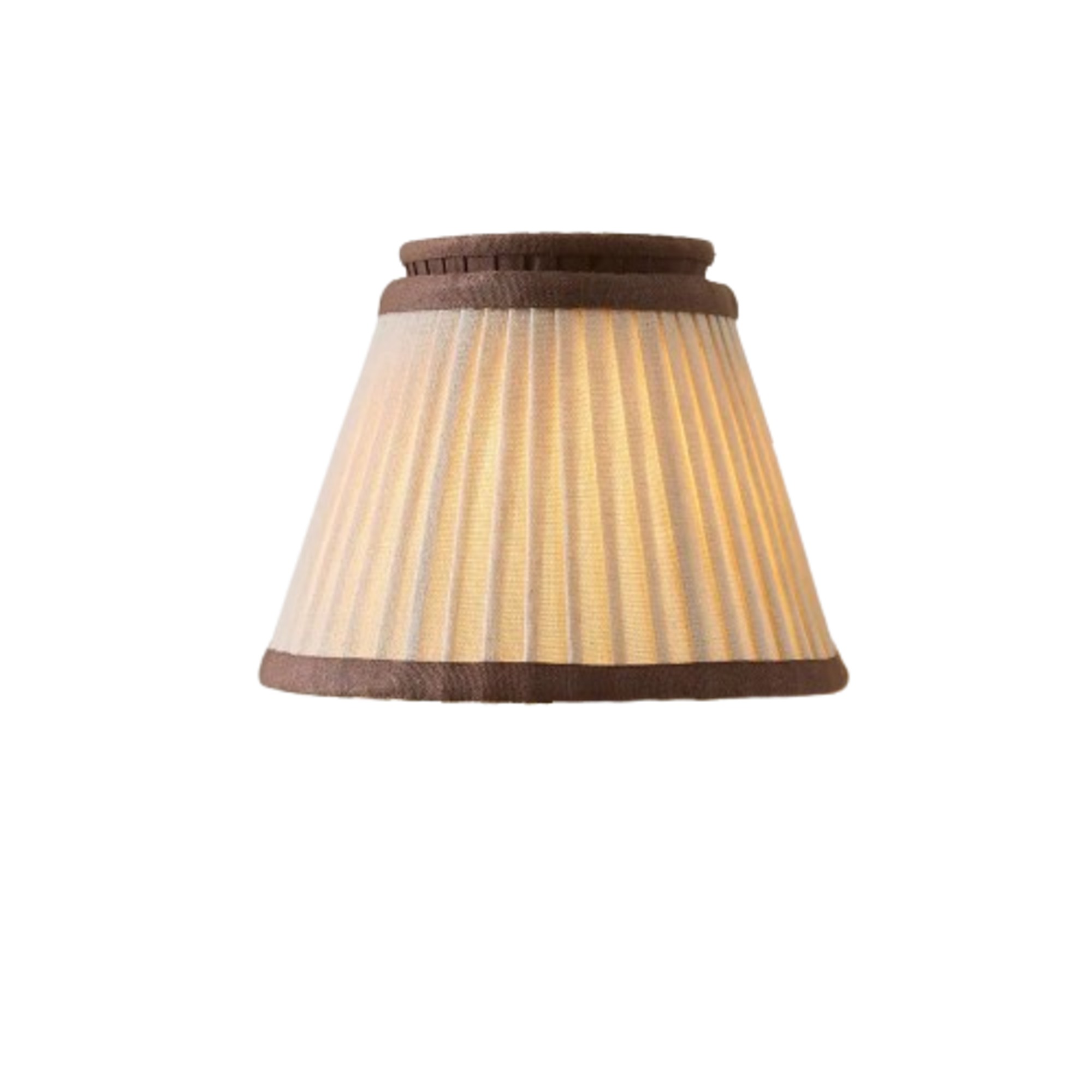 Dunelm Elmira Easy Fit Pleated Lamp Shade