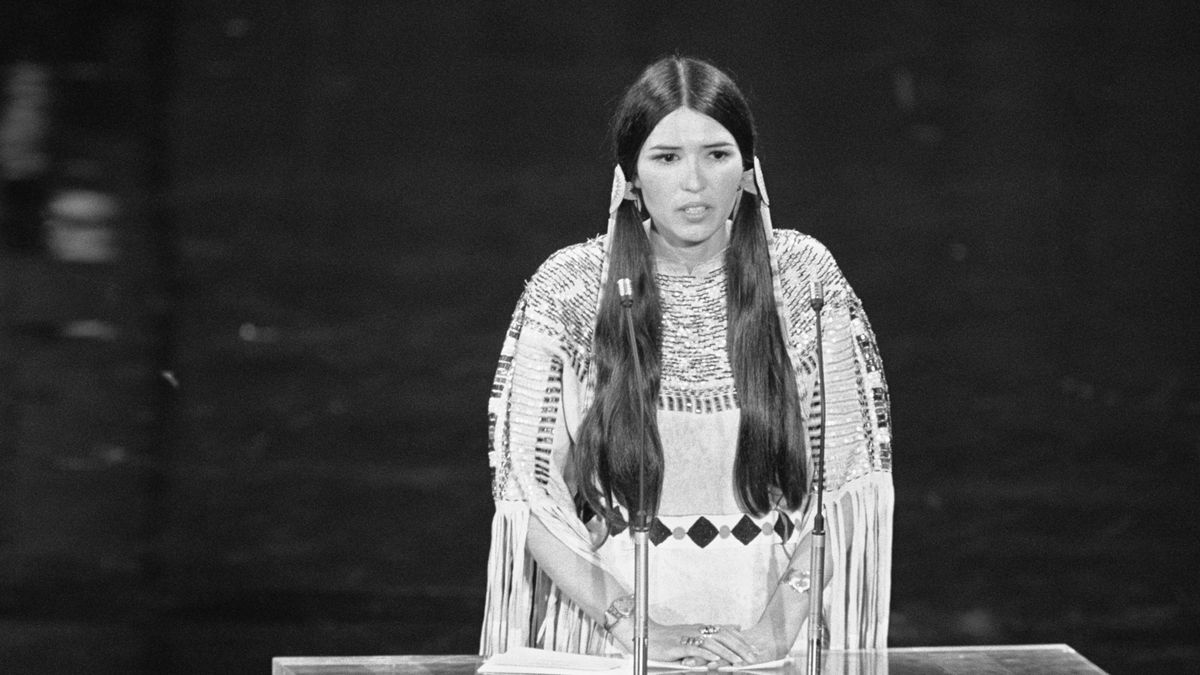 Sacheen Littlefeather at the Oscars