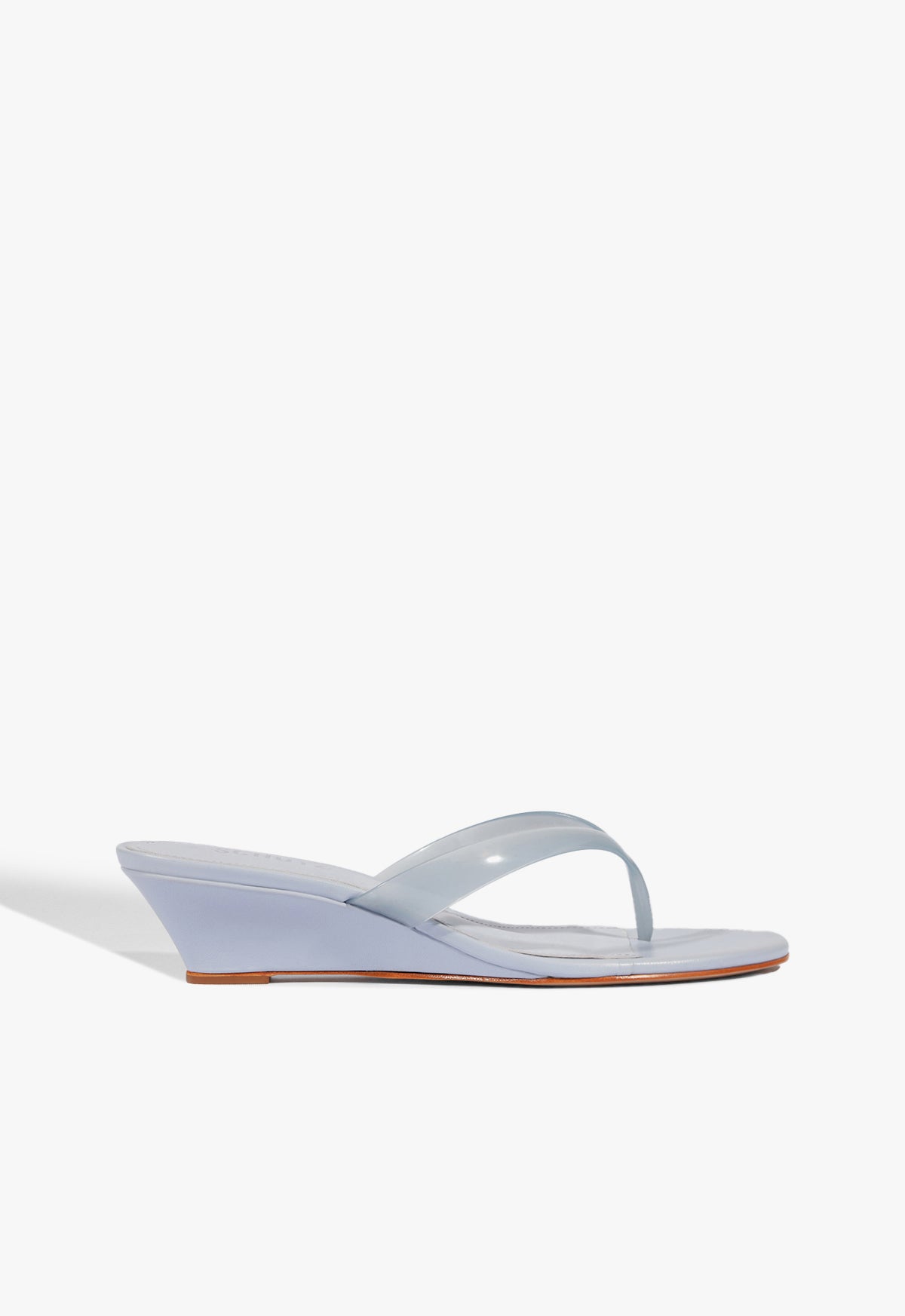 Roslyn Wedge Jelly Sandal - 5 / Lavander Sky / Synthetic