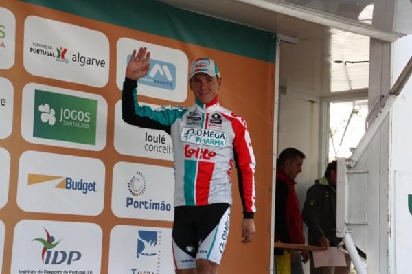 Stage winner Philippe Gilbert (Omega Pharma-Lotto).