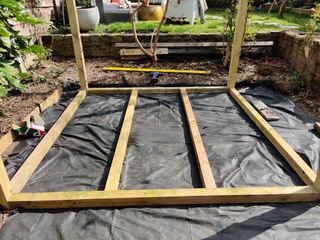 laying decking