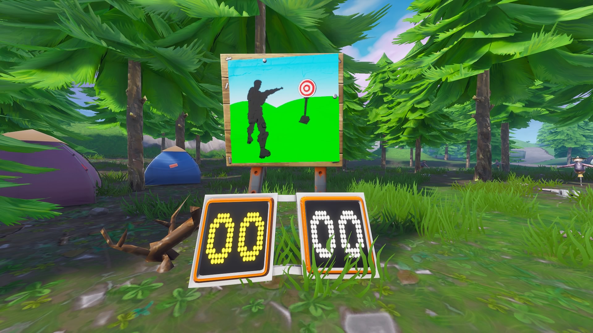 fortnite shooting galleries where to find them all for the season 7 week 10 challenge gamesradar - speedometers in fortnite