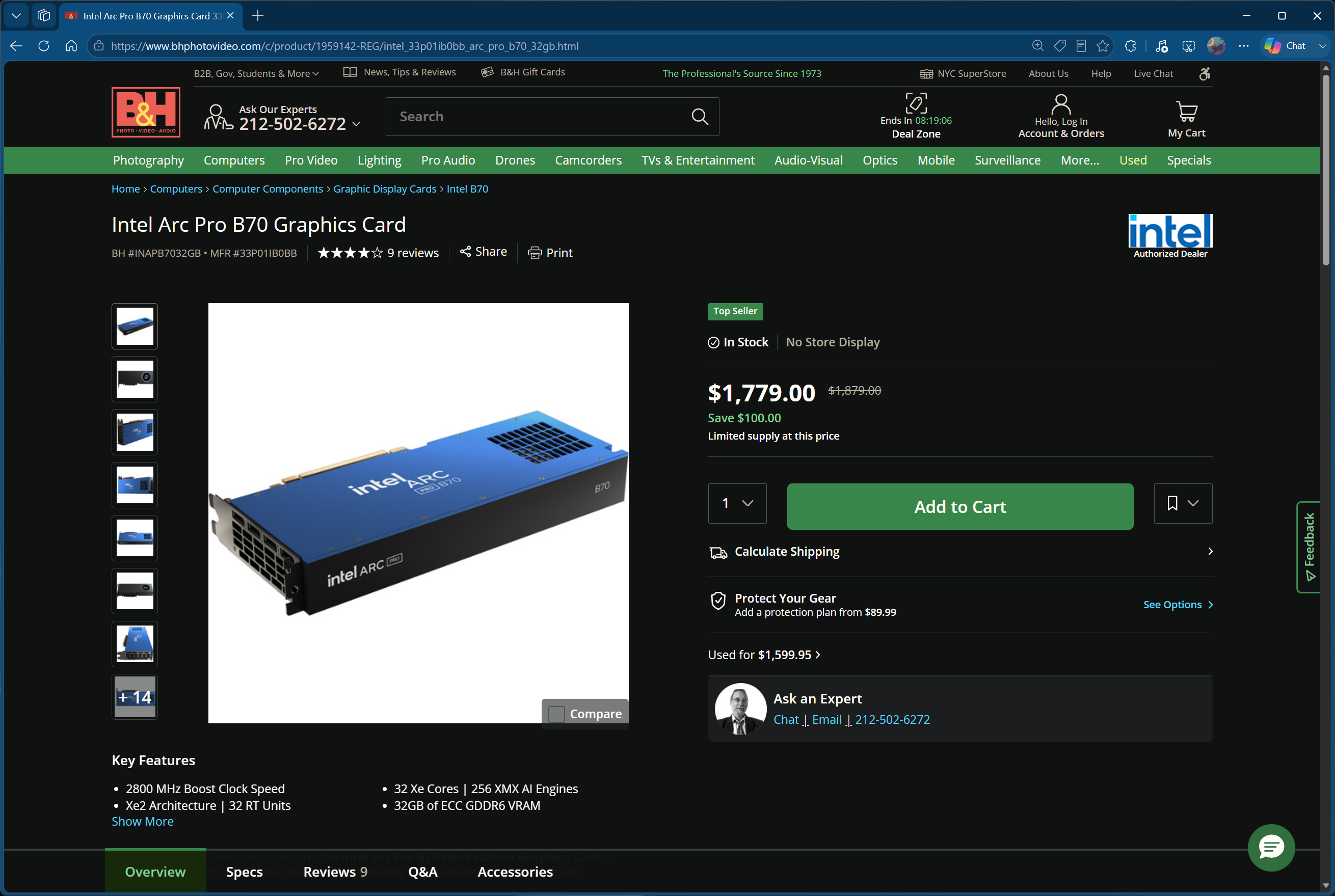 Intel Arc Pro B70 pricing across the world