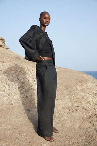 H&M, Tailored Linen Trousers