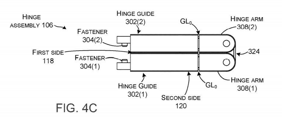 Folding screen patent closed