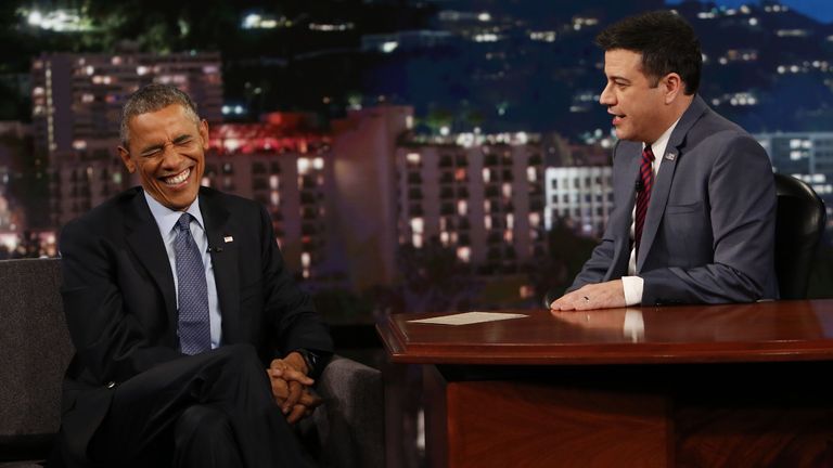 Obama on Jimmy Kimmel