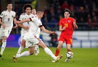 Belgium and Wales met in the 2022 World Cup qualifiers
