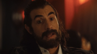 Mephisto talking to Parker inside Desperito's in Ironheart season finale