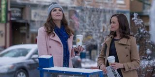 Rory and Lorelai on Gilmore Girls