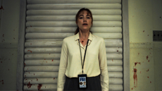 Maika Monroe as FBI agent Lee Harker in Longlegs.