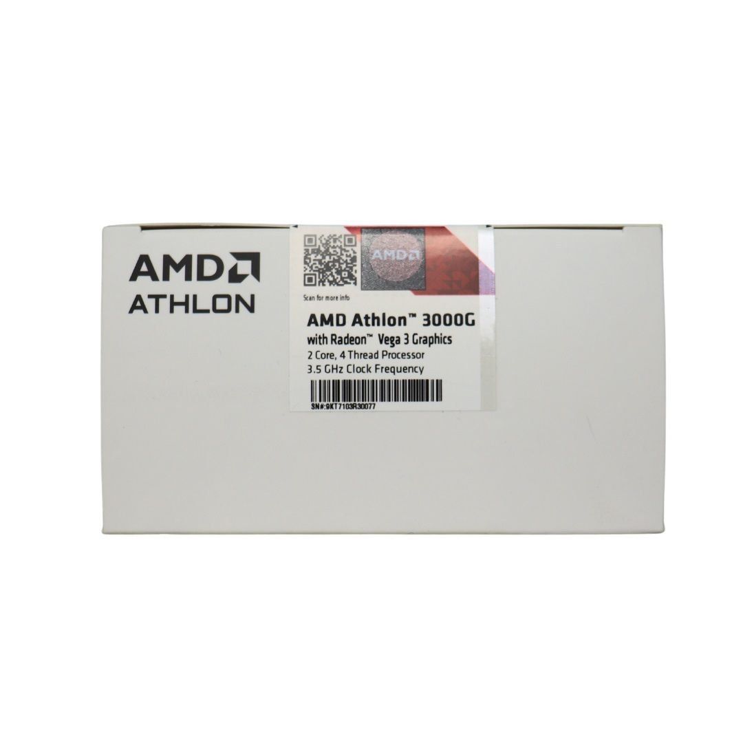 Athlon 3000G New Packaging