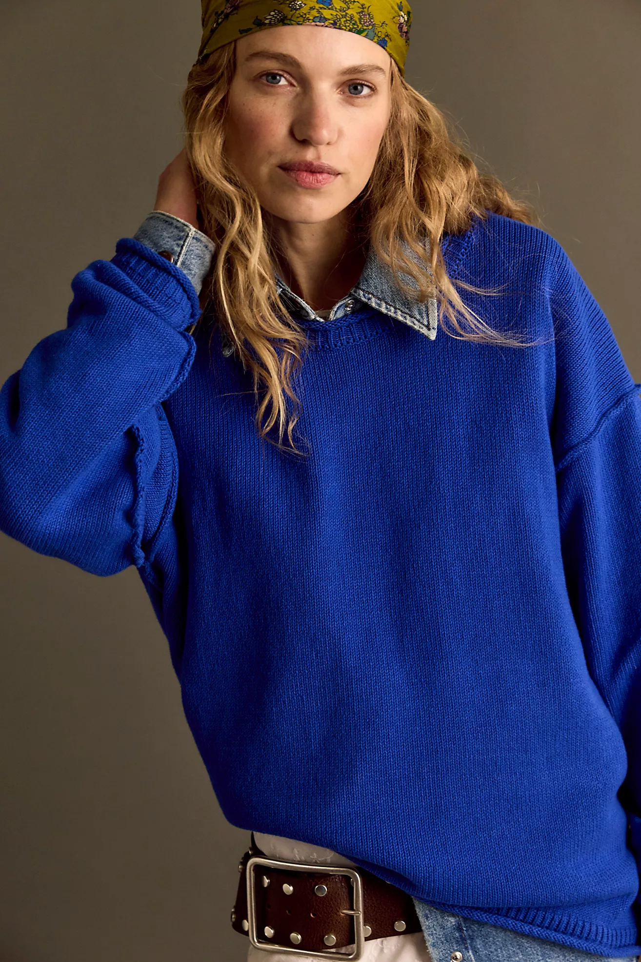 We the Free Ella Roll-Neck Knit Sweater