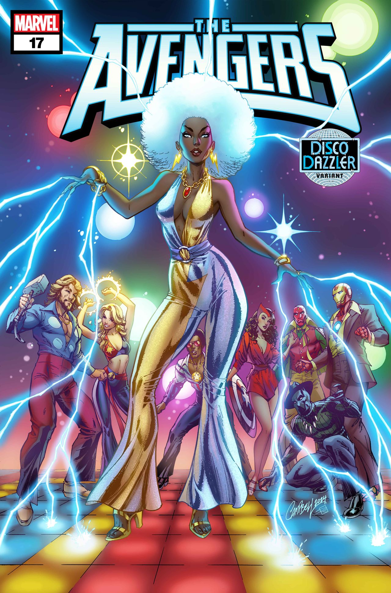 Disco Dazzler variant covers