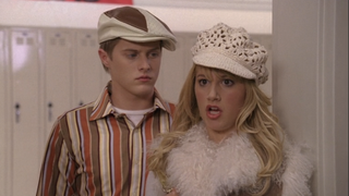 Sharpay and Ryan Evans plot to take down Troy and Gabriella in High School Musical.