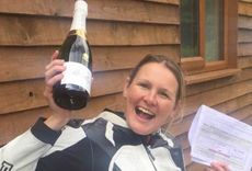 claire lomas motorbike racing licence