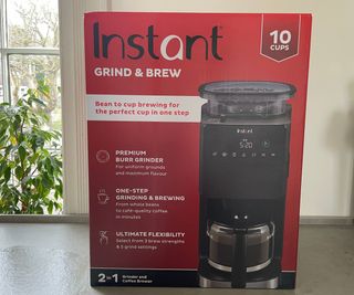 Instant Grind & Brew Coffee Maker box