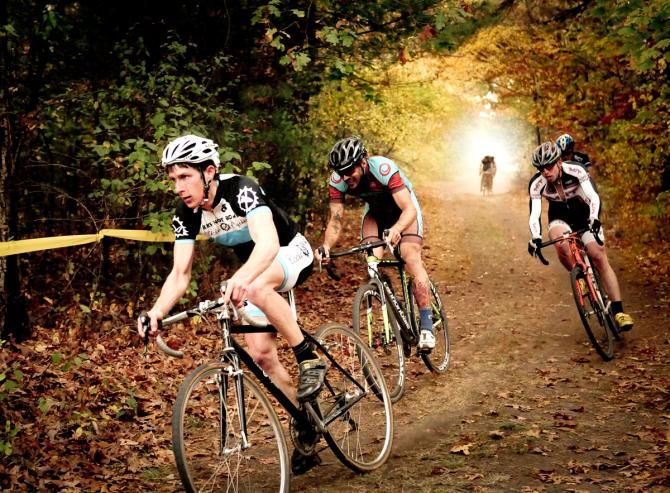 Racing during autumn in New England