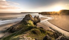 Landscape of Wales.