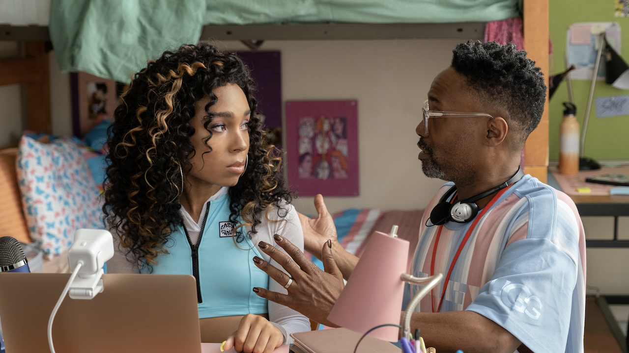 Billy Porter directing Eva Reign in Anything's Possible