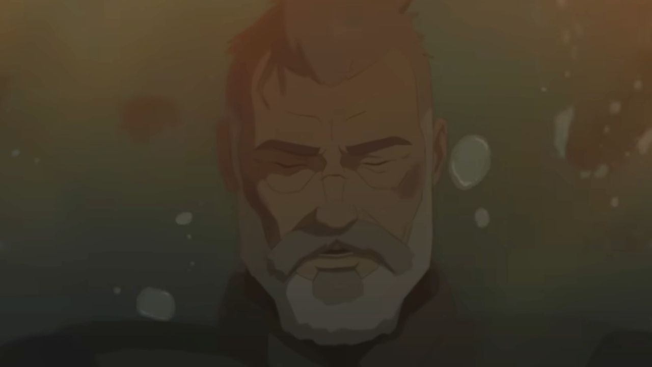 Sam Fisher underwater in Splinter Cell: Deathwatch