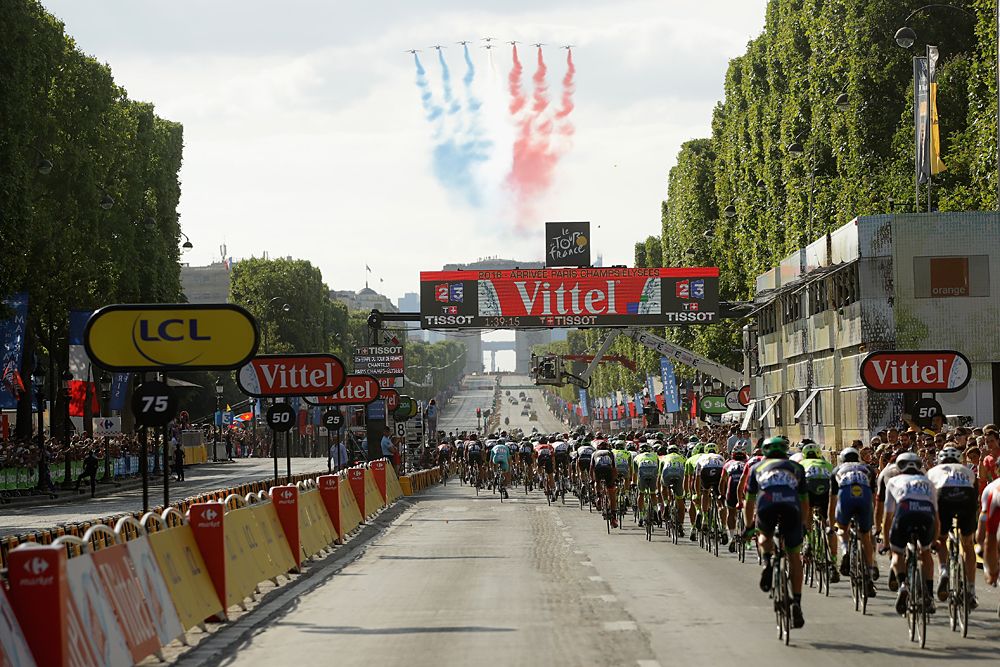 The final stage of the 2016 Tour de France