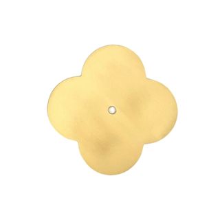 Brass Base Plate Clover 2-3/4